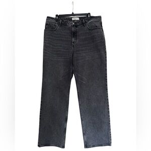 Abercrombie 90s Curve Love High Rise Relaxed Jean